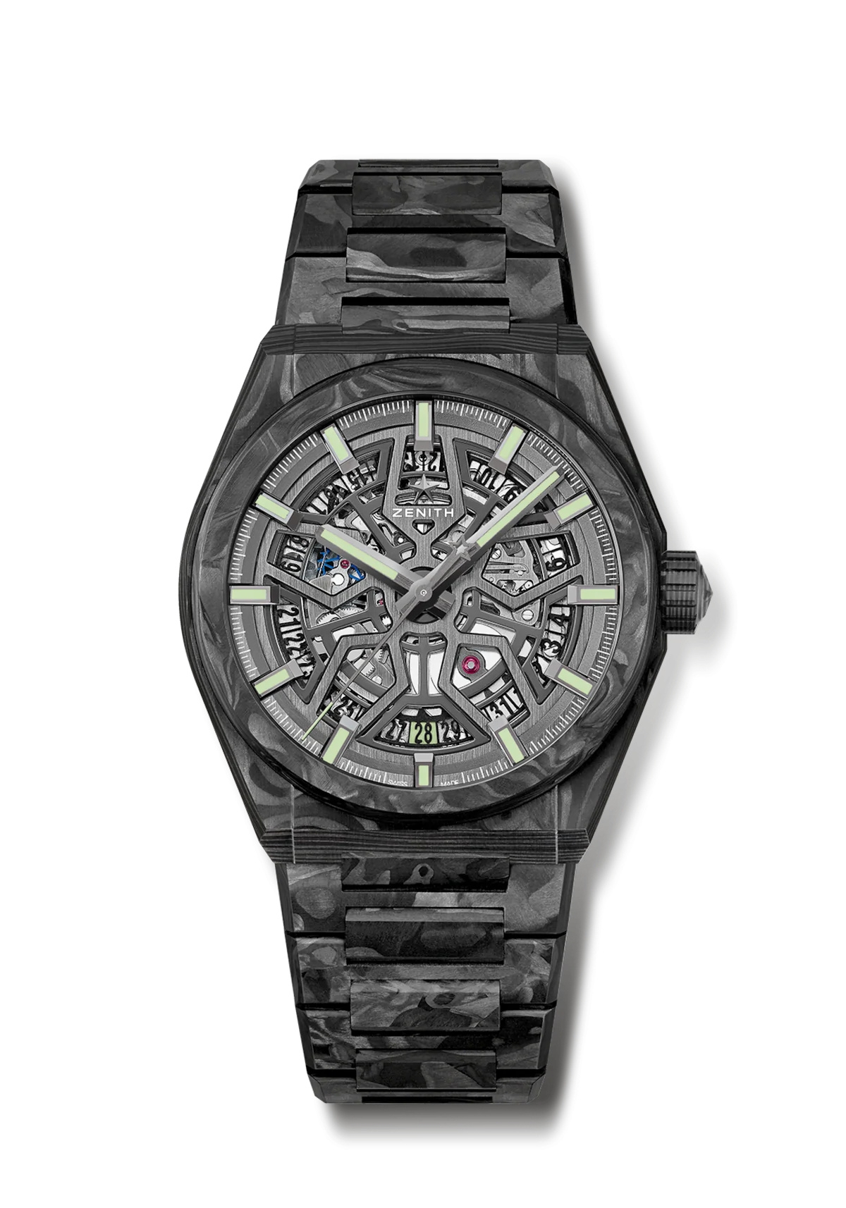 Zenith 10.9001.670/80.M9000 : Defy Classic Carbon / Bracelet