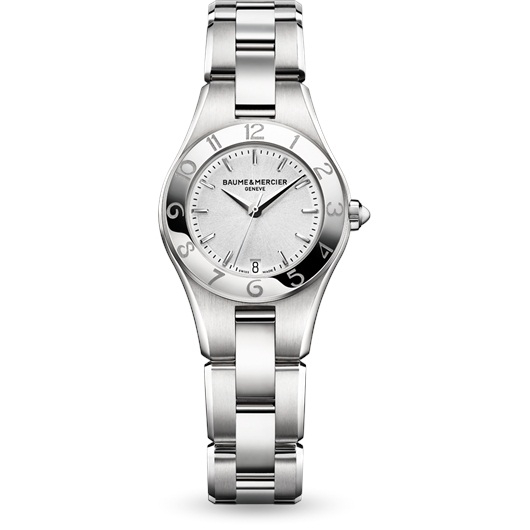 Baume & Mercier 10009 : Linea 27mm Quartz Silver / Bracelet