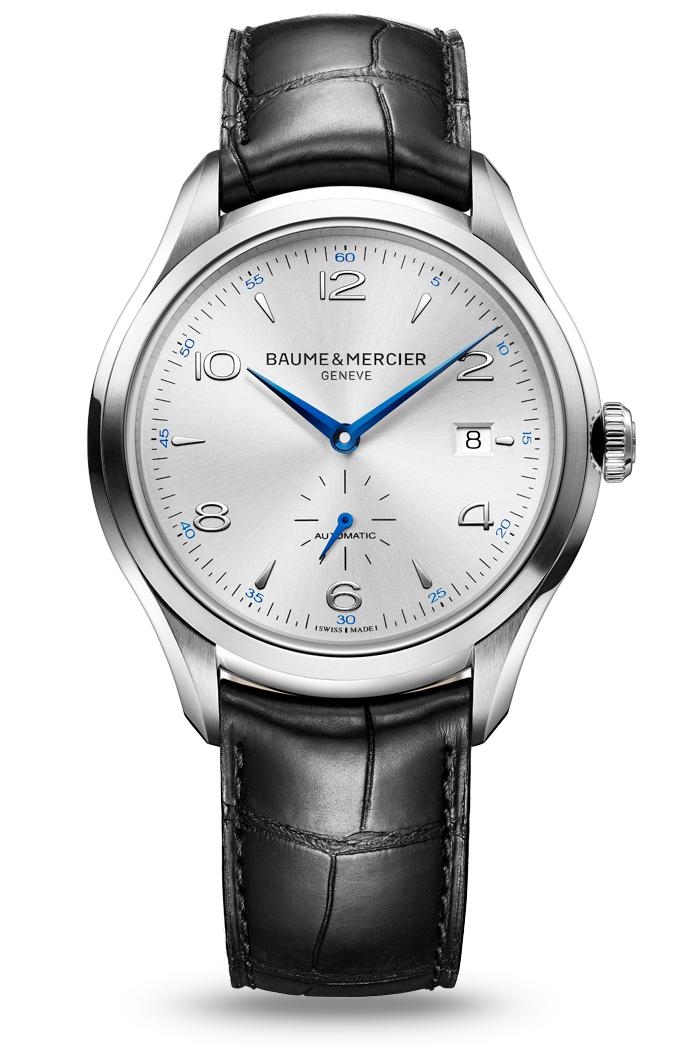 Baume & Mercier 10052 : Clifton Automatic Stainless Steel / Silver / Strap