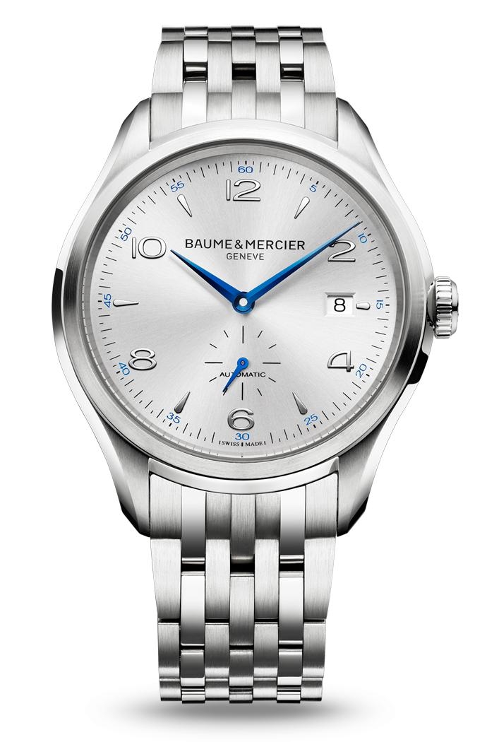 Baume & Mercier 10099 : Clifton Automatic Stainless Steel / Silver / Bracelet