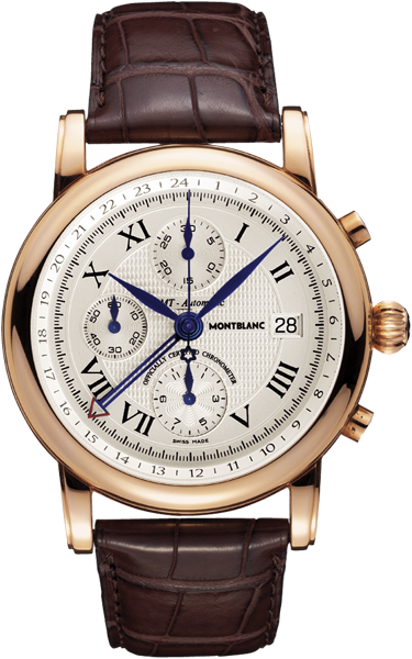 Montblanc 101638 : Star Traditional Chronograph GMT Automatic Red Gold