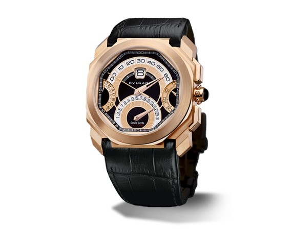 Bulgari 101837 : Octo Saltarello Retrogradi Chronograph Pink Gold