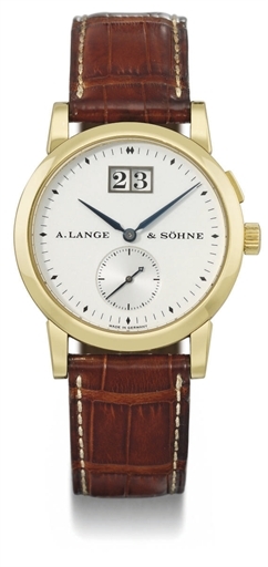 A. Lange & Söhne 102.002 : Saxonia Big Date Yellow Gold
