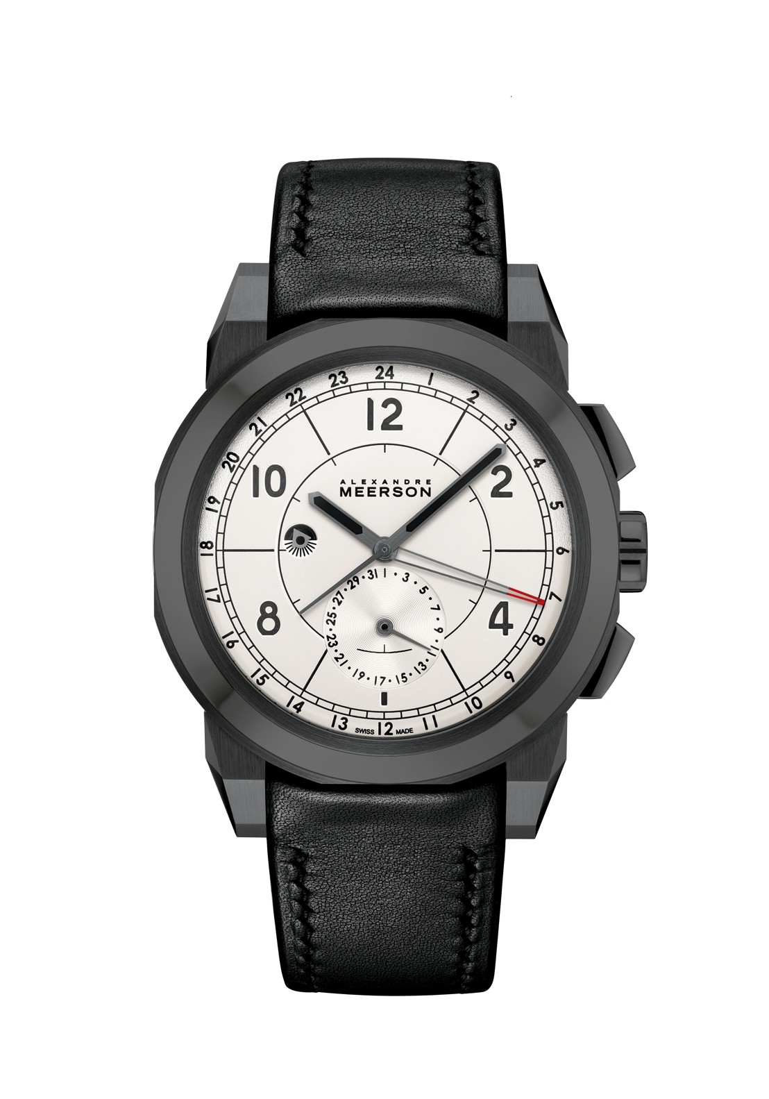 Alexandre Meerson 102-GFLZ : D15 MK-1 Titanium ADLC / Silver