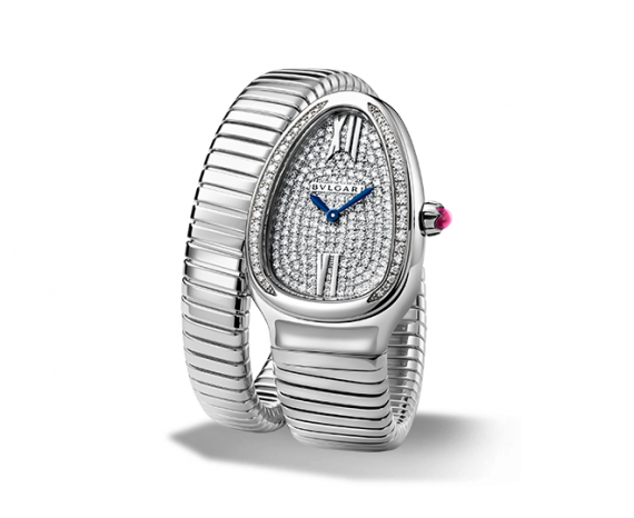 Bulgari 102005 : Serpenti Tubogas White Gold Diamond