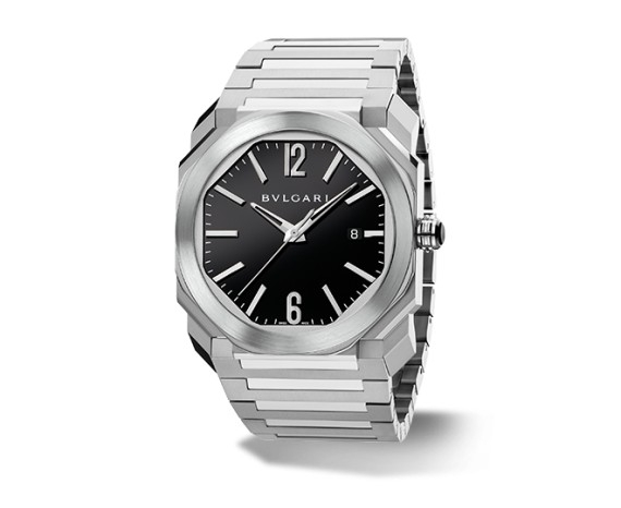 Bulgari 102031 : Octo Solotempo 41 Black Bracelet