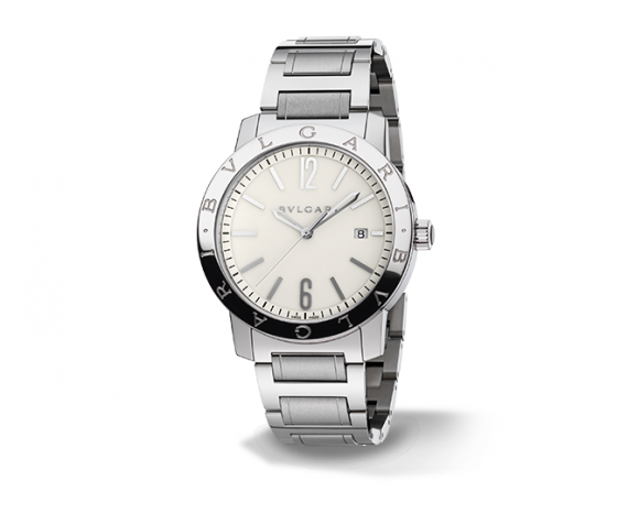 Bulgari 102055 : Bulgari Solotempo 41.5 White Bracelet