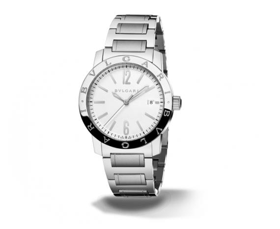 Bulgari 102110 : Bulgari Solotempo 39 Silver Bracelet