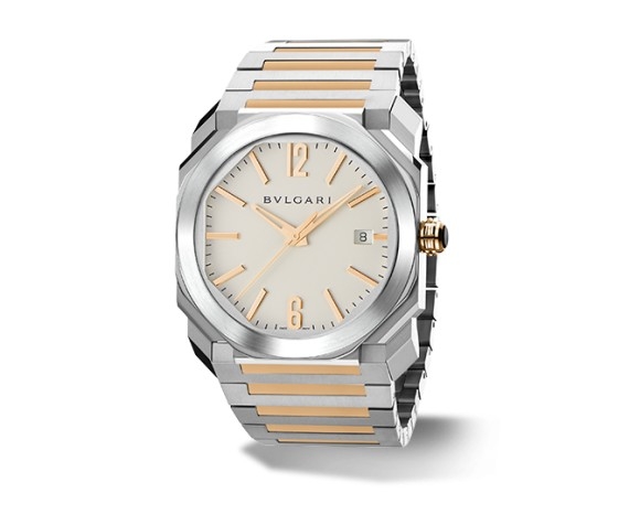 Bulgari 102118 : Octo Solotempo 38 Two Tone Bracelet