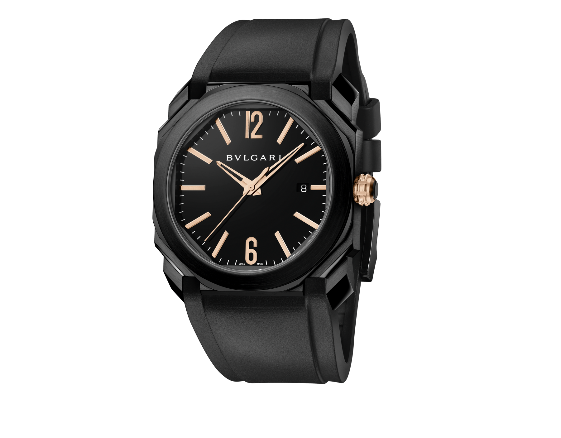 Bulgari 102581 : Octo Solotempo 41 Ultranero