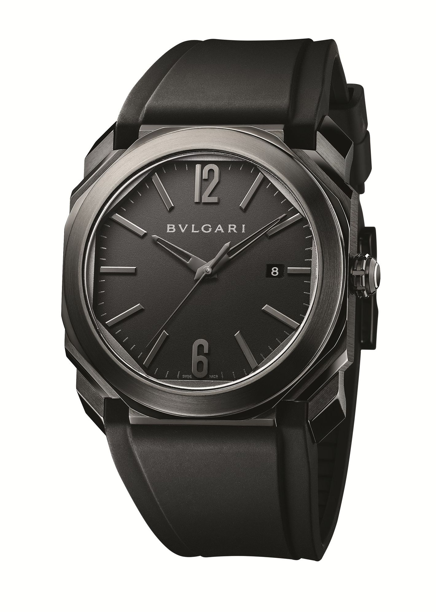 Bulgari 102737 : Octo Solotempo 41 Ultranero