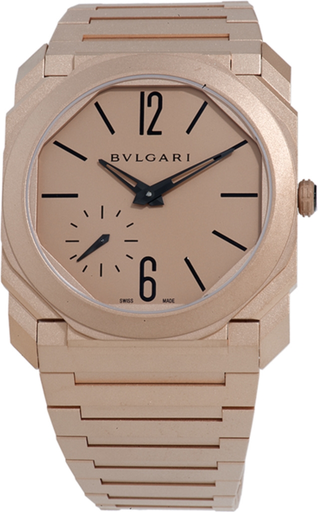Bulgari 103370 : Octo Finissimo Automatic Pink Gold / G-Eazy