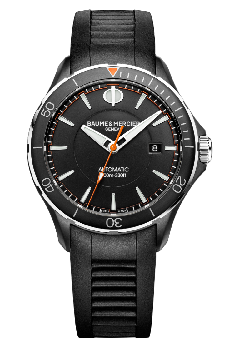 Baume & Mercier 10339 : Clifton Club ADLC / Black / Rubber