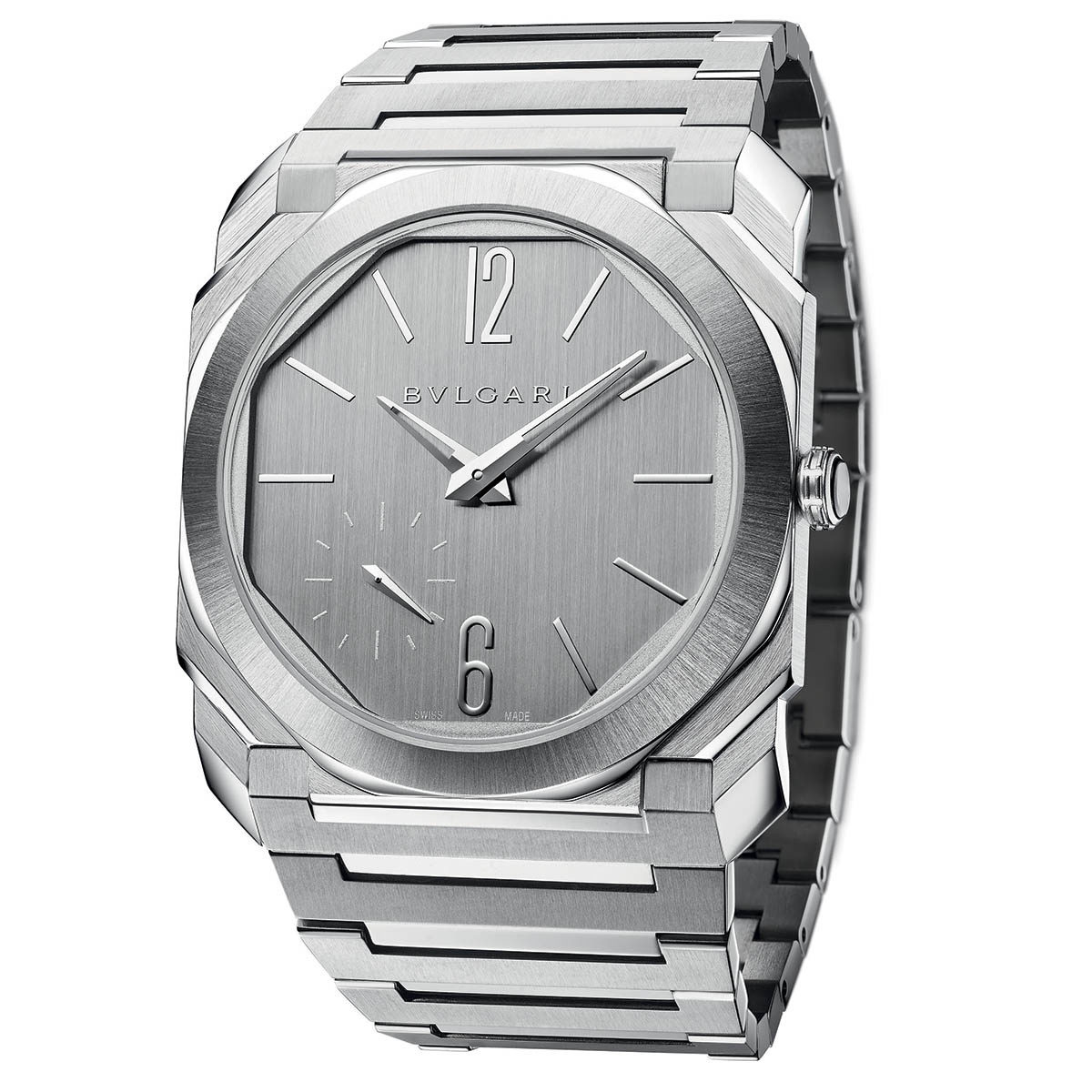 Bulgari 103464 : Octo Finissimo S Stainless Steel / Silver / Bracelet