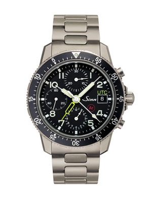 Sinn 103TiArUTC : Pilot Chronograph 103 Ti Ar UTC