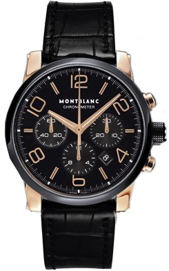 Montblanc 104668 : TimeWalker Chronograph Automatic Red Gold Ceramic Black