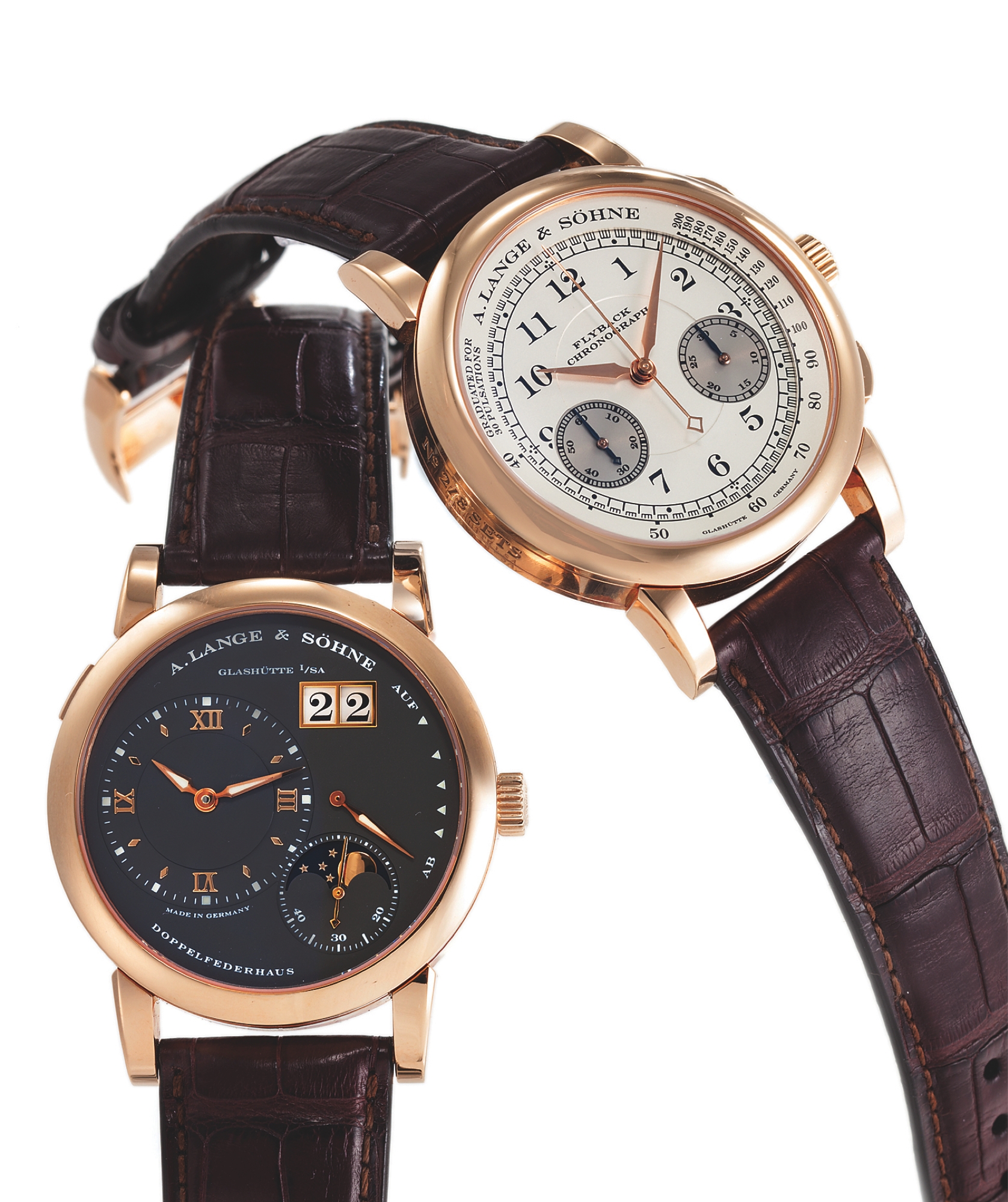 A. Lange & Söhne 109.033X : Lange 1 Moonphase Dresden Set