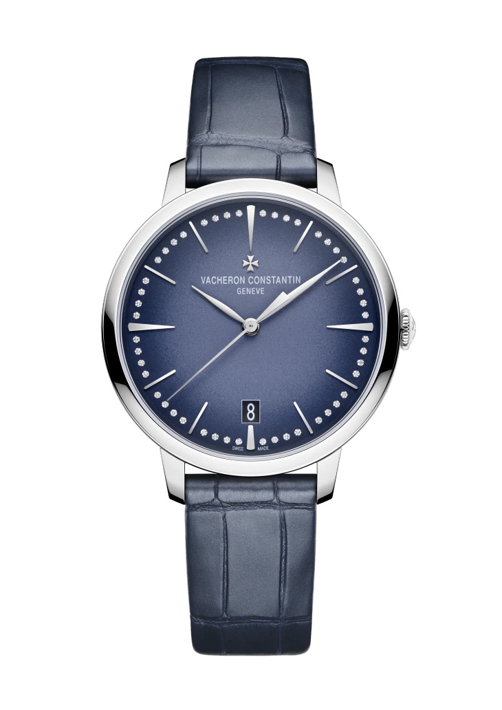 Vacheron Constantin 110U/000G-B906 : Patrimony Self-Winding 36.5 White Gold / Blue