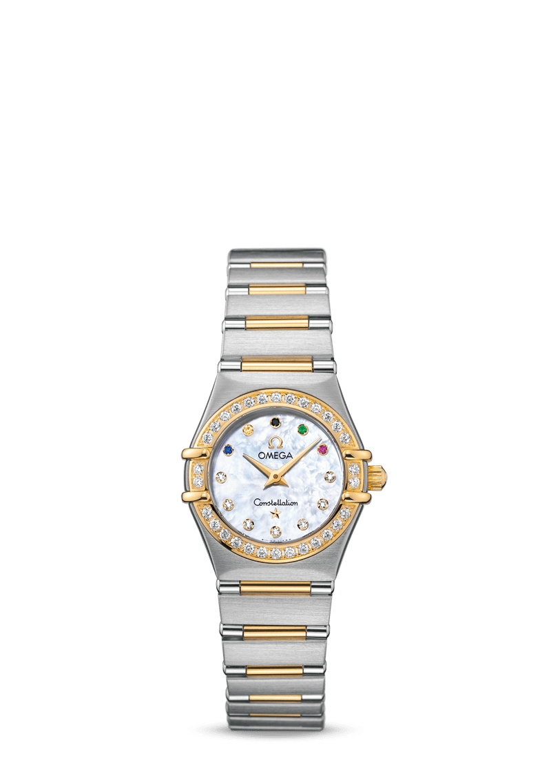 Omega 111.25.23.60.55.001 : Constellation Quartz 22.5 Stainless Steel / Yellow Gold / Diamond / Beijing Olympics 2008