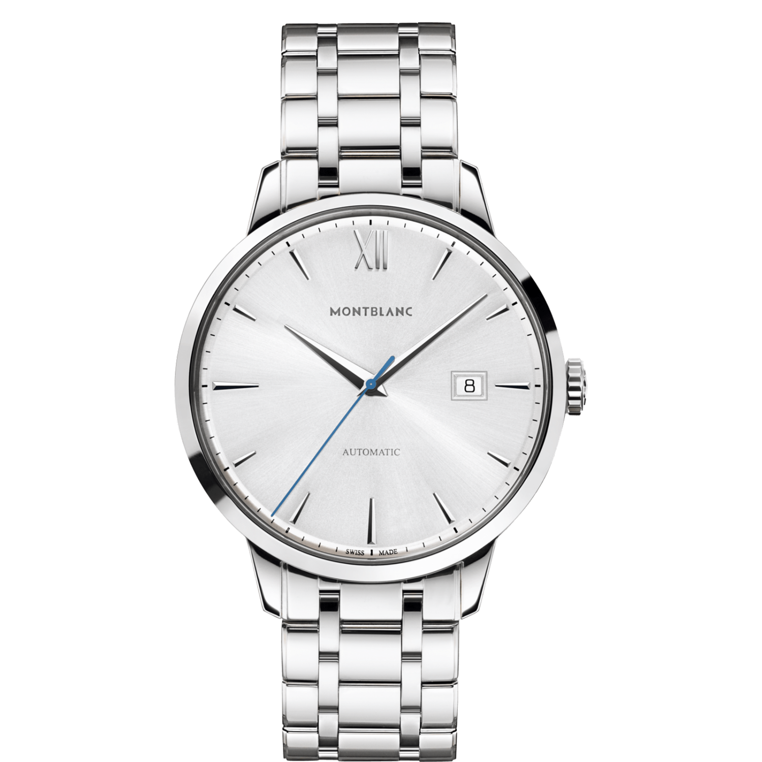Montblanc 111581 : Heritage Spirit Date Automatic 41mm Stainless Steel Bracelet