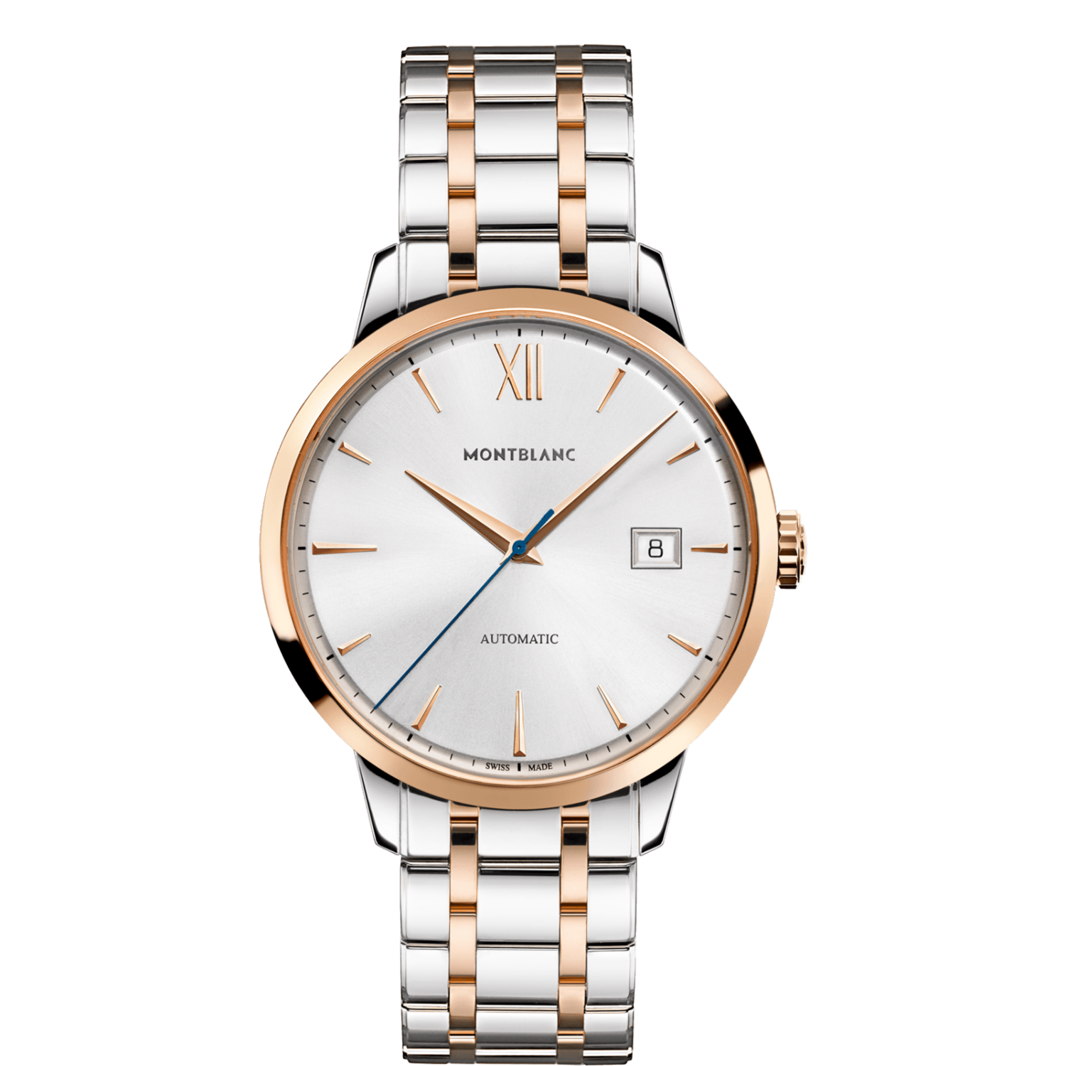 Montblanc 111625 : Heritage Spirit Date Automatic 39mm Two Tone Bracelet
