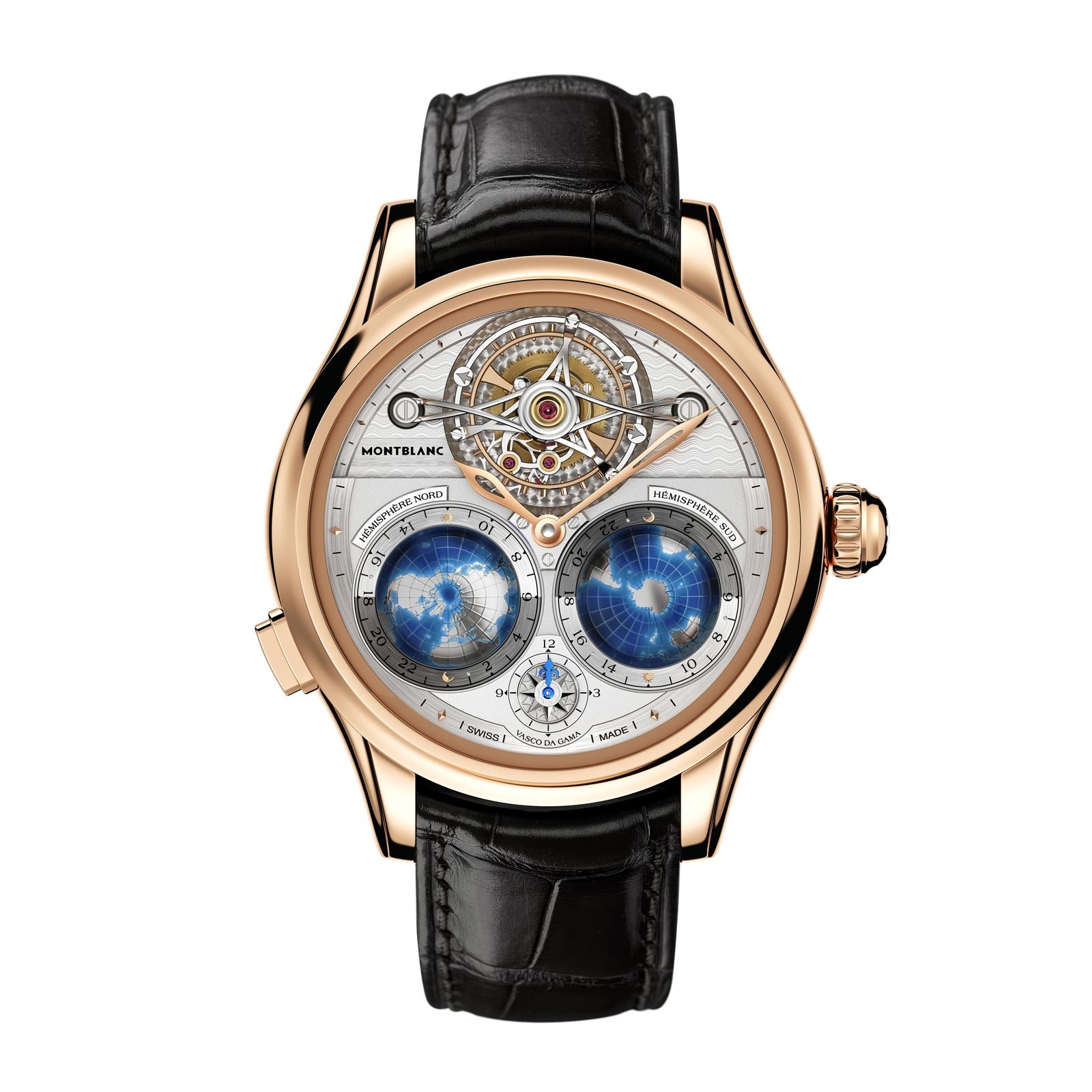 Montblanc 111675 : Tourbillon Cylindrique Geospheres Vasco da Gama