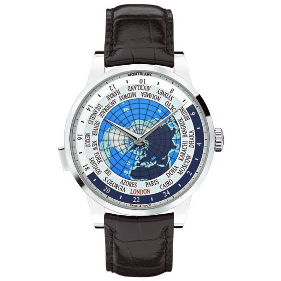 Montblanc 112308 : Heritage Spirit Orbis Terrarum Stainless Steel