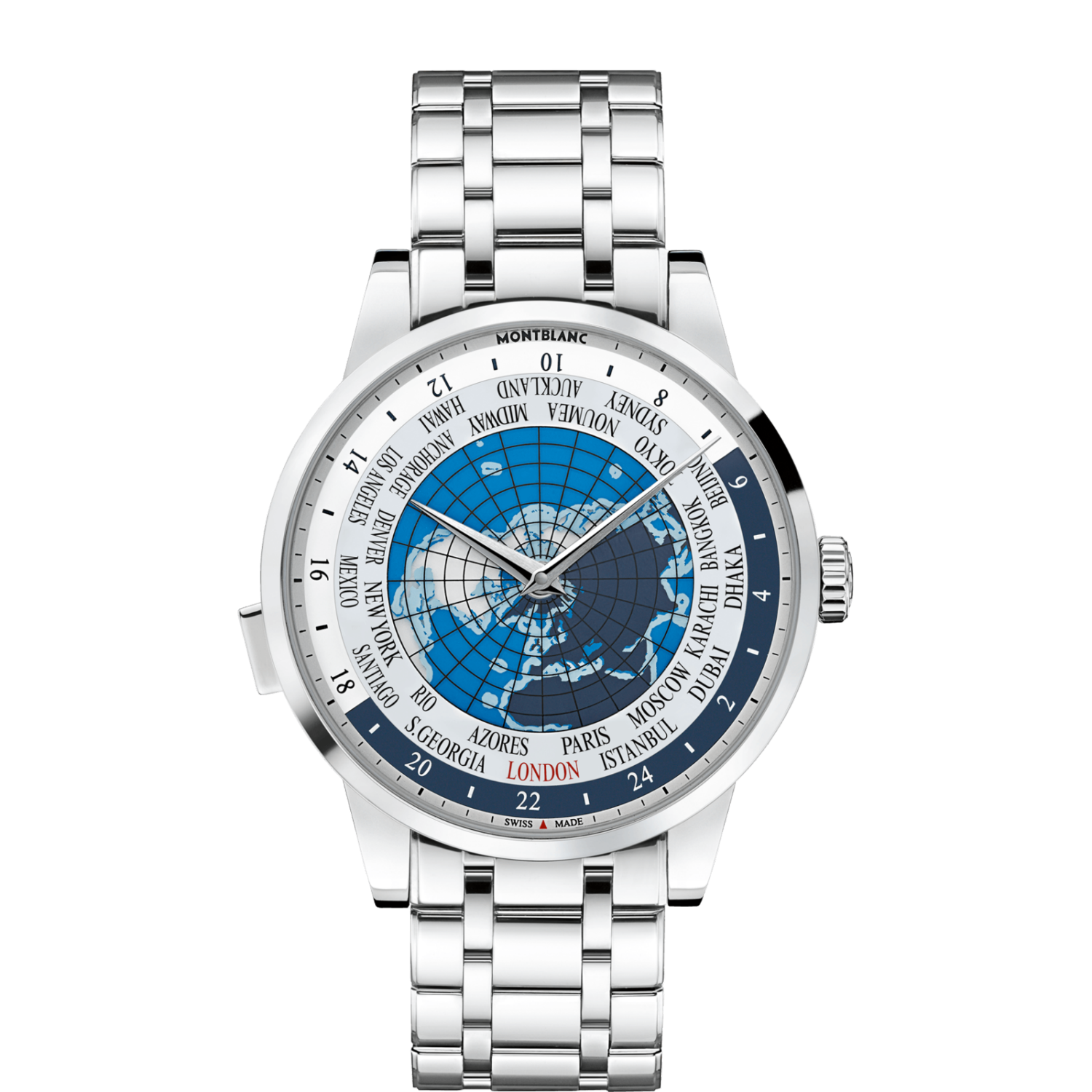 Montblanc 112309 : Heritage Spirit Orbis Terrarum Bracelet
