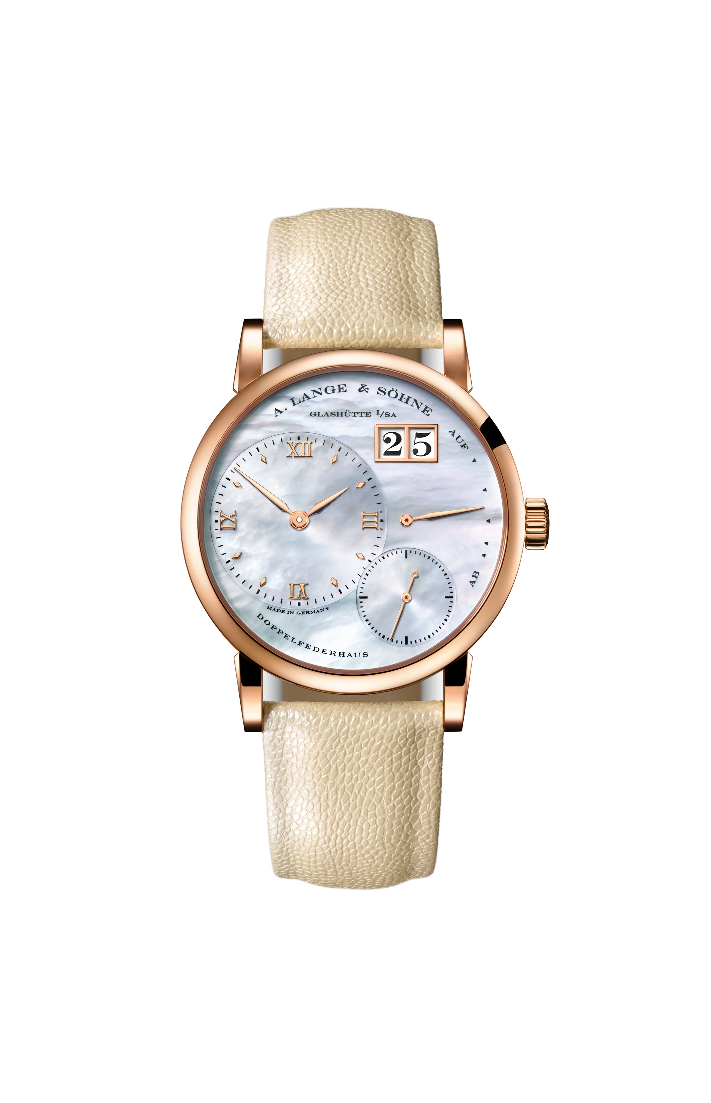 A. Lange & Söhne 113.041 : Kleine Lange 1 Pink Gold / Blue MOP