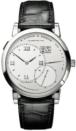 A. Lange & Söhne 115.025 : Grand Lange 1 Platinum / Silver