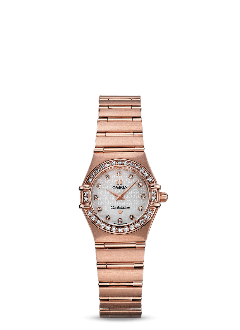Omega 1160.75.00 : Constellation Quartz 22.5 '95 Red Gold / Diamond / MOP