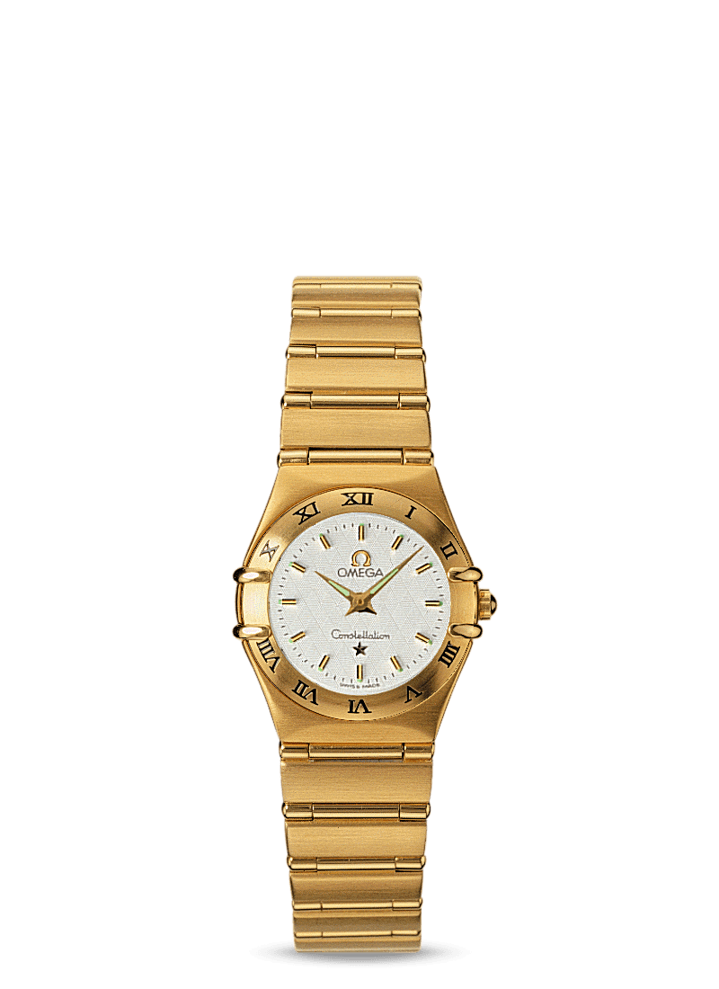 Omega 1162.30.00 : Constellation Quartz 22.5 '95 Yellow Gold / Silver