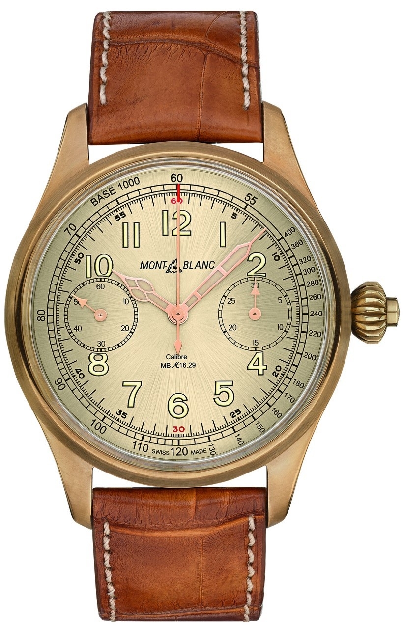 Montblanc 116243 : 1858 Chronograph Tachymeter Bronze