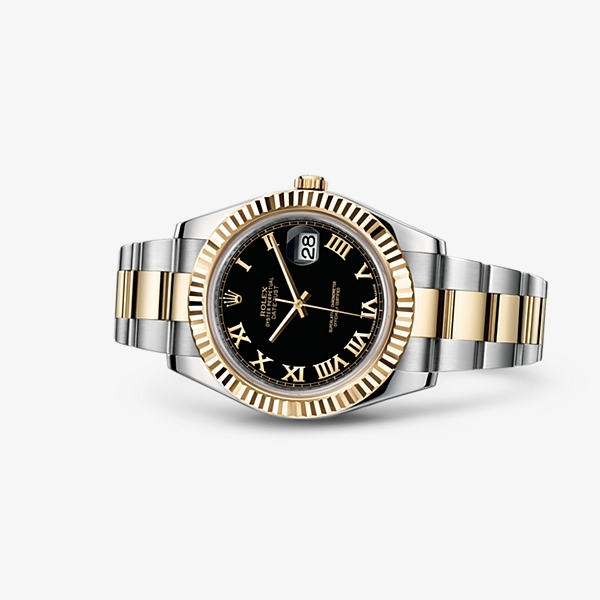 Rolex 116333-0003 :  Datejust II Rolesor Black Roman