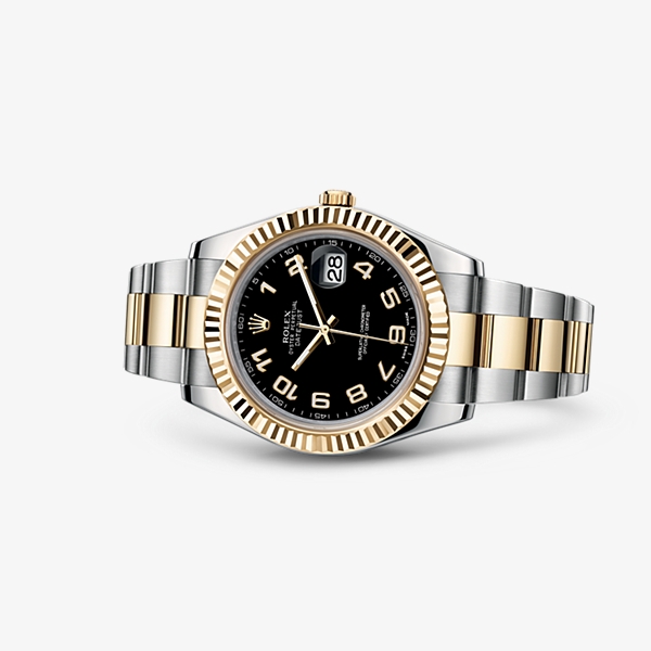Rolex 116333-0004 : Datejust II Rolesor Black
