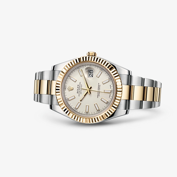 Rolex 116333-0005 : Datejust II Rolesor Ivory