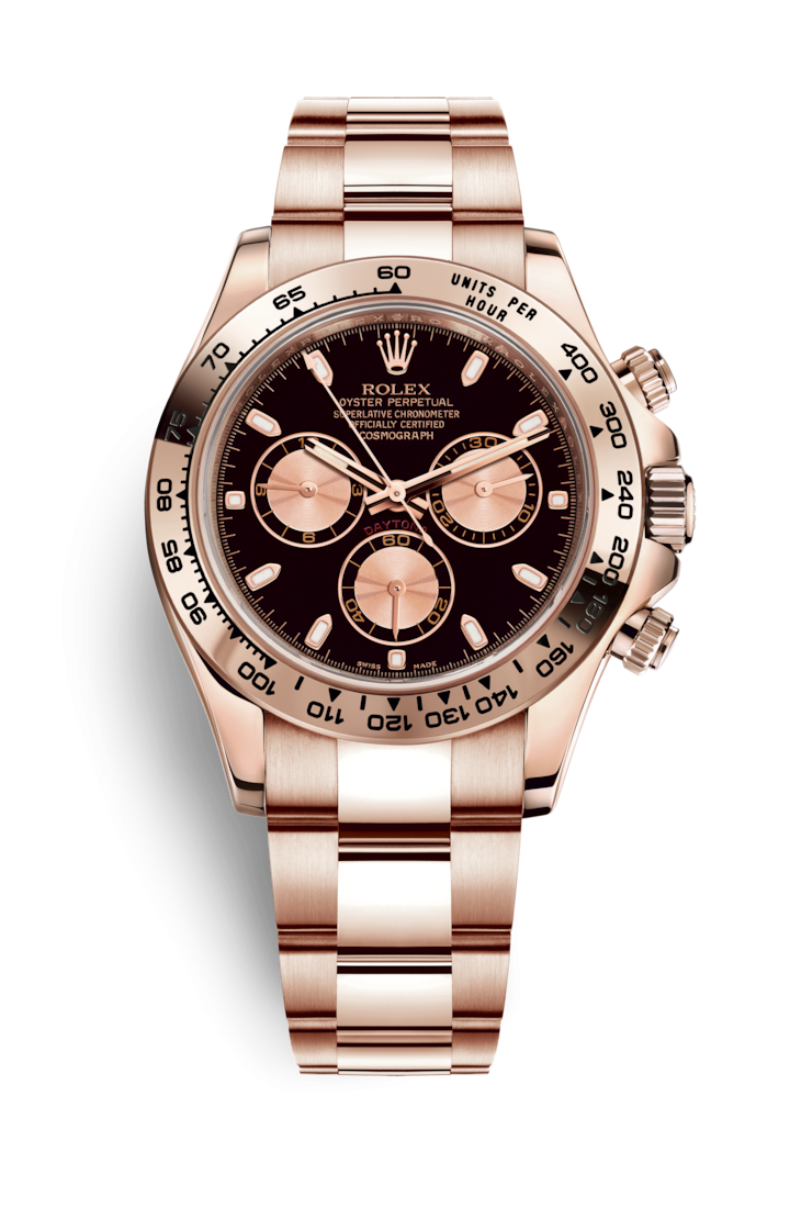 Rolex 116505-0002 : Cosmograph Daytona Everose / Black