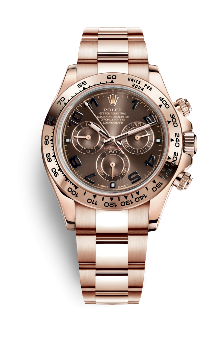 Rolex 116505-0004 : Cosmograph Daytona Everose / Chocolate