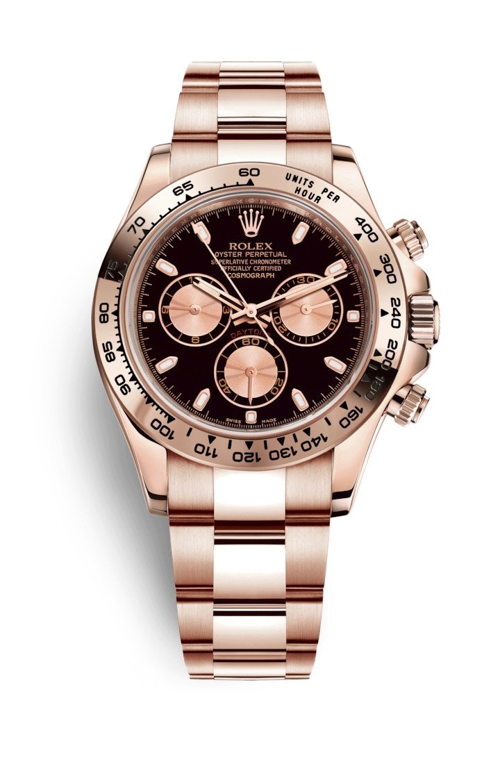 Rolex 116505-0008 : Cosmograph Daytona Everose / Black