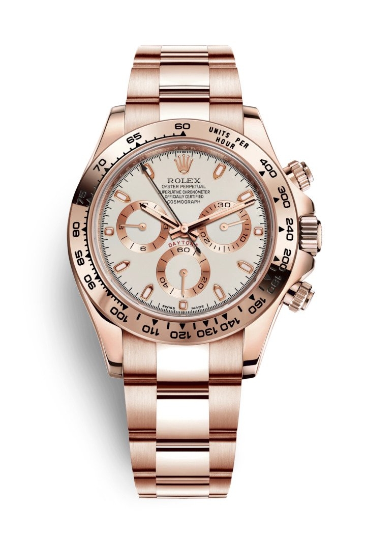 Rolex 116505-0010 : Cosmograph Daytona Everose / Ivory