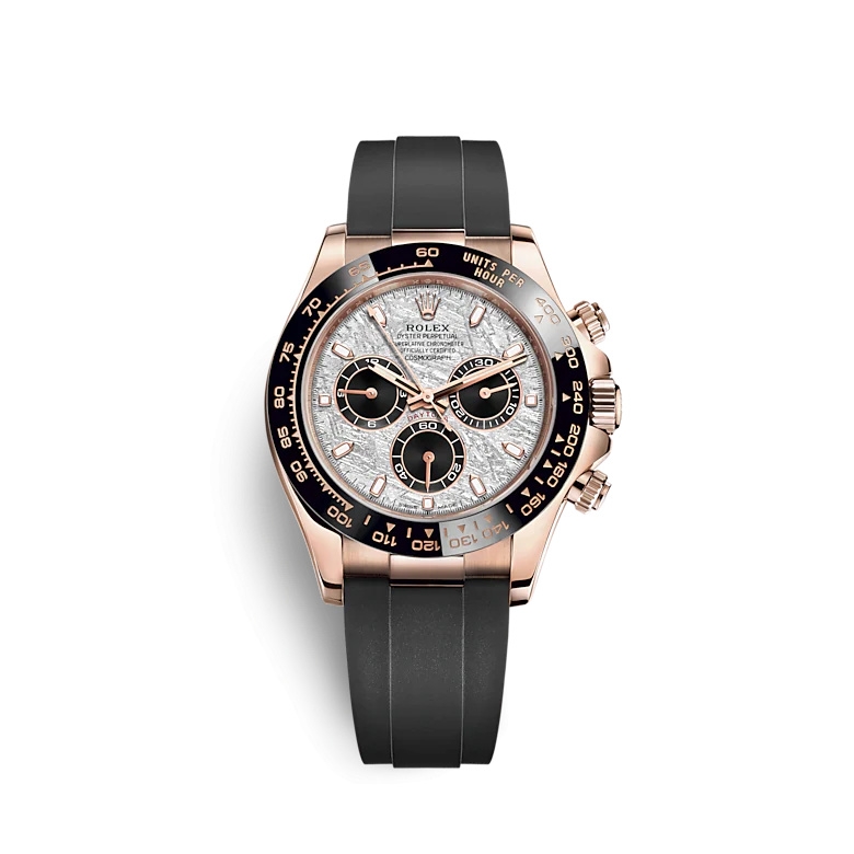 Rolex 116515LN-0055 : Cosmograph Daytona Everose / Cerachrom / Meteorite / Oysterflex