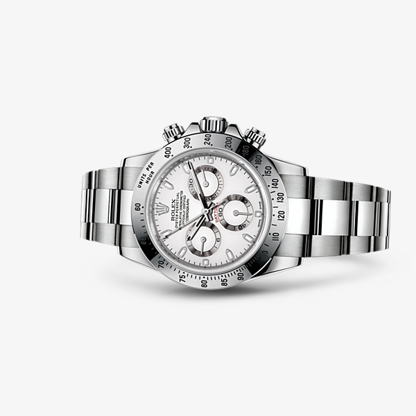 Rolex 116520-0016 : Cosmograph Daytona Steel / White