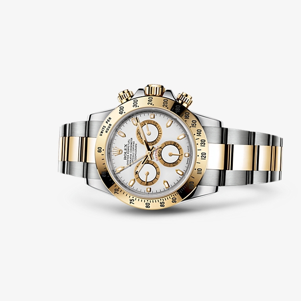 Rolex 116523-0040 : Cosmograph Daytona Rolesor / White