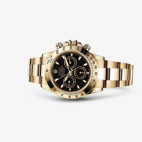 Rolex 116528-0035 : Daytona Yellow Gold Black