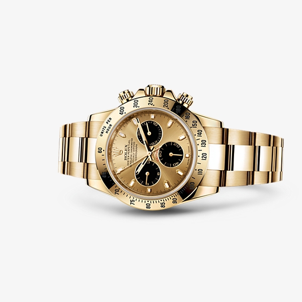 Rolex 116528-0041 : Daytona Yellow Gold Black Eye