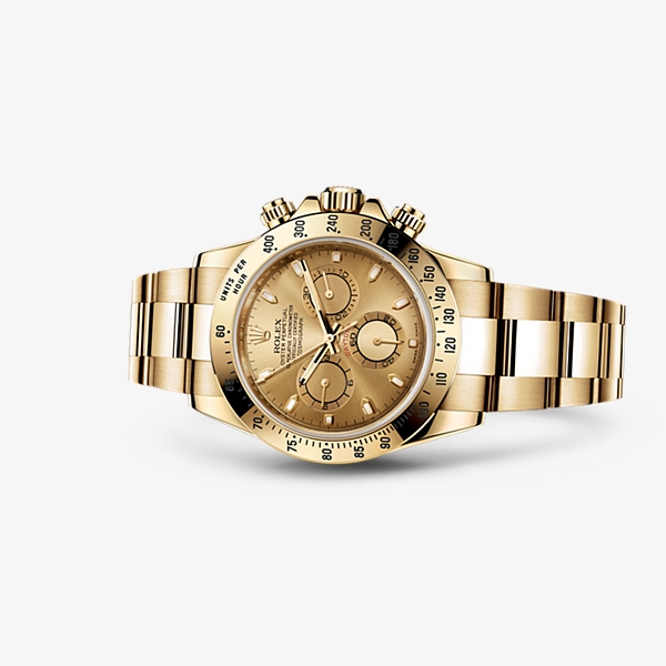Rolex 116528-0045 : Daytona Yellow Gold Champagne