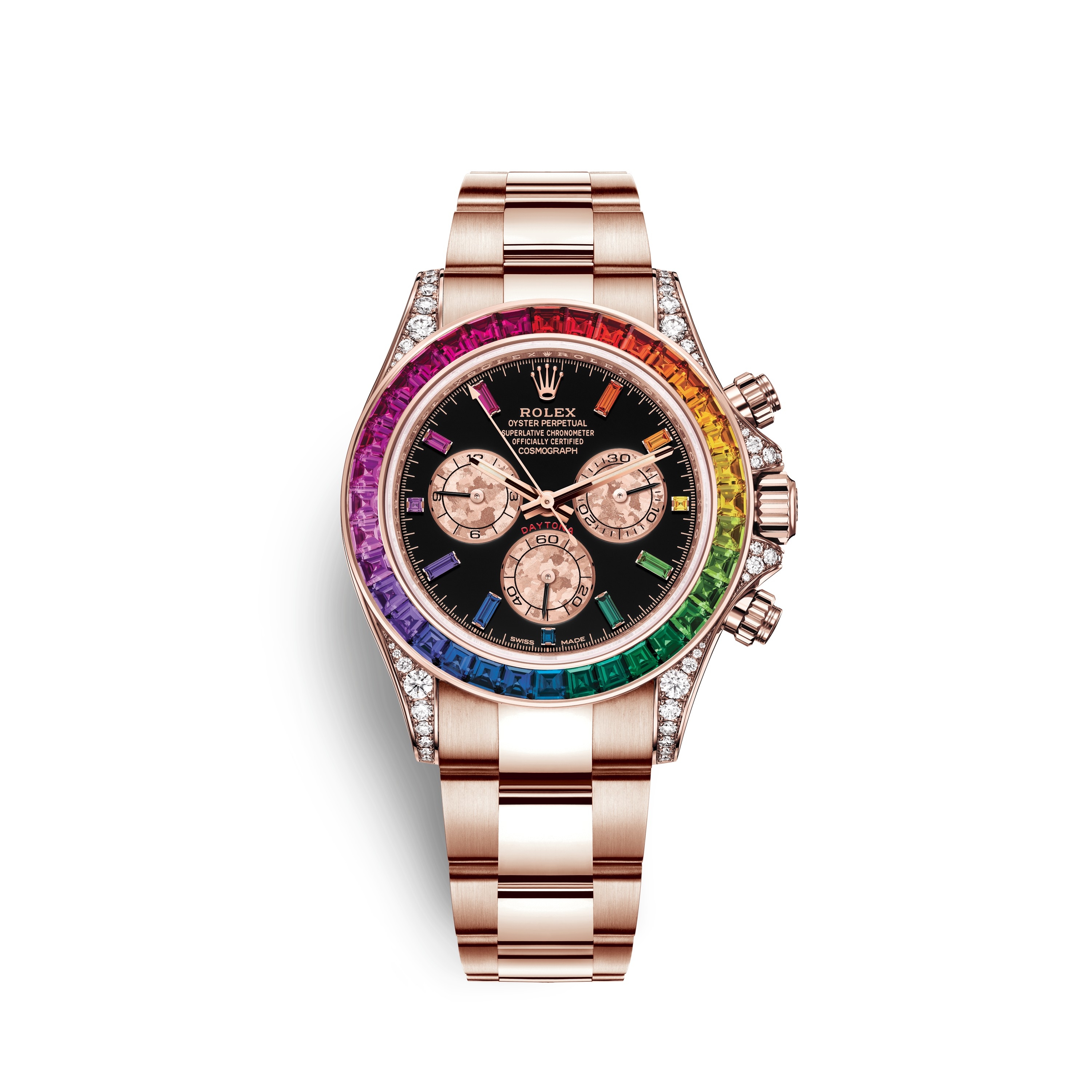 Rolex 116595RBOW-0001 : Cosmograph Daytona Everose / Rainbow
