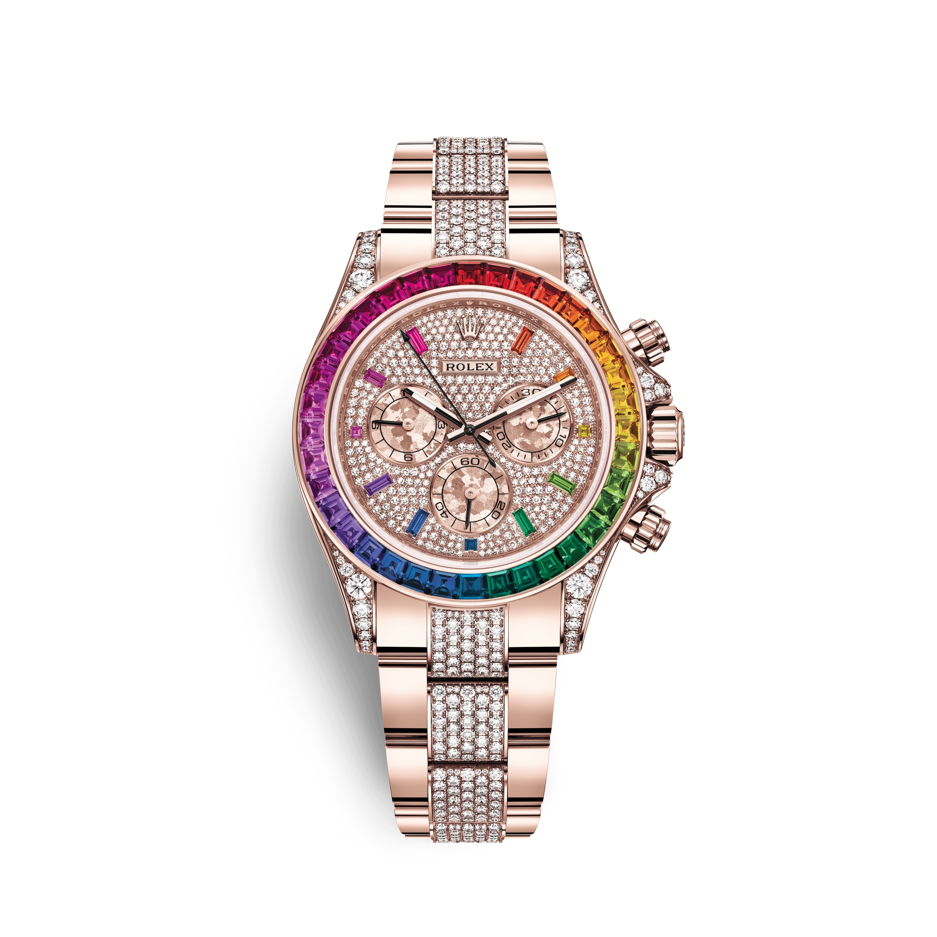 Rolex 116595RBOW-0002 : Cosmograph Daytona Everose / Rainbow