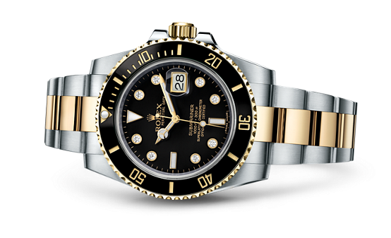 Rolex 116613LN-0003 : Submariner Date Rolesor / Black-Diamond