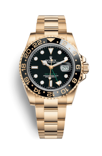 Rolex 116718LN-0001 : GMT-Master II Yellow Gold / LN